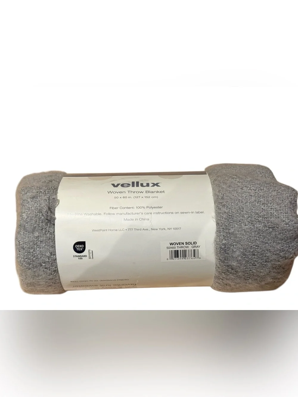 Vellux fringed edges